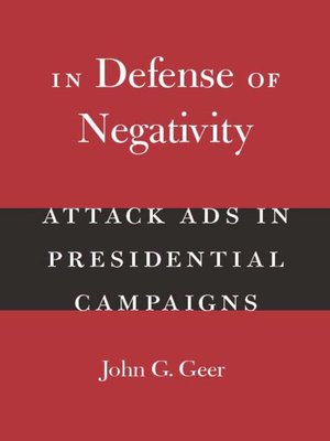In Defense of Negativity - ebook